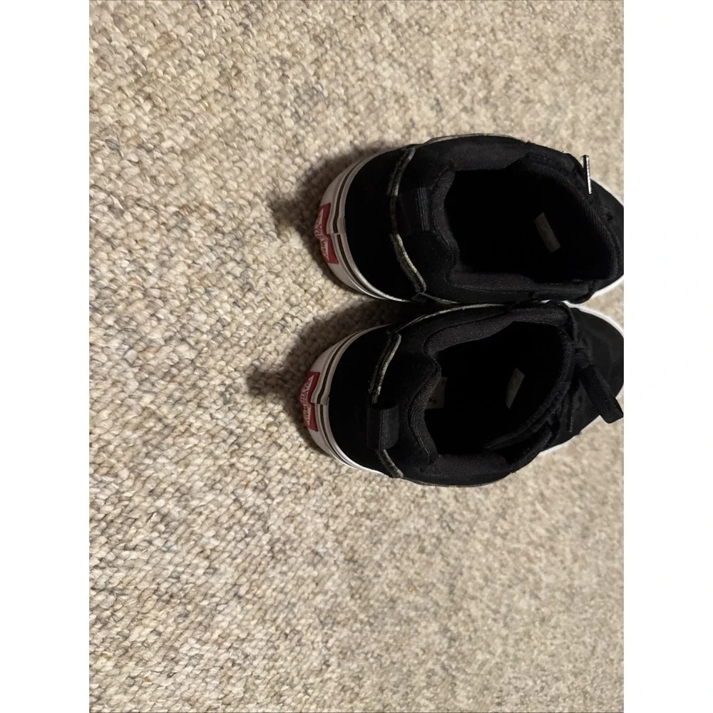 VANS Off The Wall Camouflage Camo/Black Suede Low Skate Shoe Youth Size 5.5